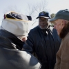 WWII Pearl Harbor survivors with Commissioner Jonathan Barfield